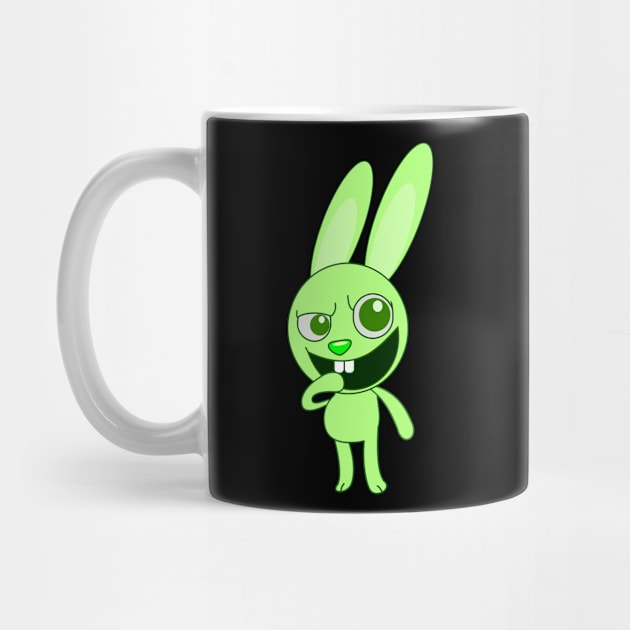 Crazy and Evil Rabbit/Bunny Animal by Normo Apparel